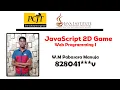 JavaScript 2D Game Development Java Institute Pabasara Manuja