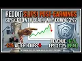 RDDT Earnings Reddit s 61 REVENUE Growth vs After-Hours 13 DROP