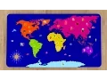 Cartoons for babies Geography World map for kids Learn 6 continents in English