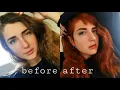 Brown to Copper Red Hair L oreal Hicolor Sizzling Copper Red Fire