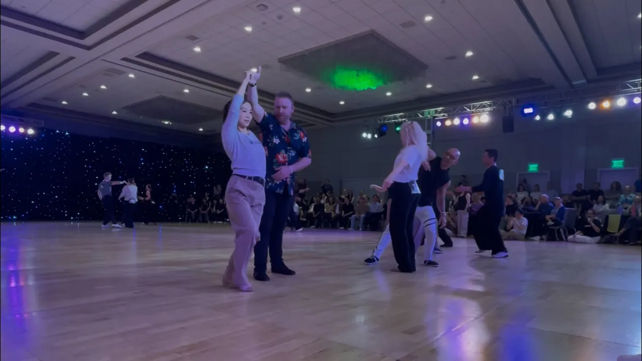 Advanced J&J prelims, Swingtacular 2025 - Alex Randick & Helen Zhou 