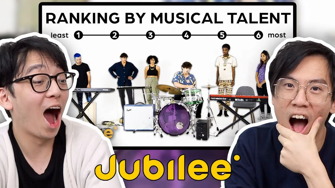 Reacting to Musicians Ranking Themselves by Talent