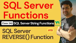 SQL Server Functions SQL Server String Functions - SQL Server REVERSE Function 242 SQL
