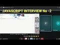 Frontend Mock Interview No 2 HTML CSS JS