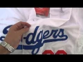 Los Angeles Dodgers Adrian Gonzalez Replica Home Jersey White Majestic Mens MLB