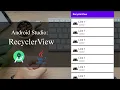 RecyclerView CardView - Part 2