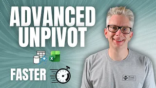 Unpivot Multiple Header Rows in Excel Faster Method