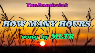 Download HOW MANY HOURS - BY MLTR ( official lyrics ) MP3