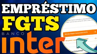ANTECIPAÇÃO SAQUE ANIVERSÁRIO BANCO INTER! PASSO A PASSO DE COMO FAZER!