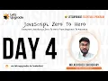 Javascript Essentials Program Day 4 LetsUpgrade