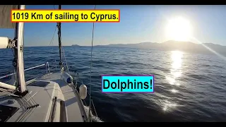 DOLPHINS! The Last Leg; 1019 Km of sailing through Greece and Turkey to Cyprus.