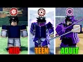 I Survived As SASUKE Uchiha In Shindo Life Roblox