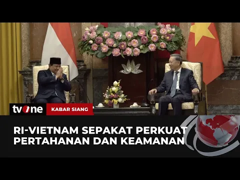 Menhan Prabowo Temui Presiden Vietnam