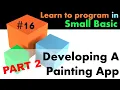 Learn Small Basic Programming - Developing A Painting App