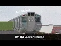 VHS R11 S Culver Shuttle at 13th Ave Hmmsim 2