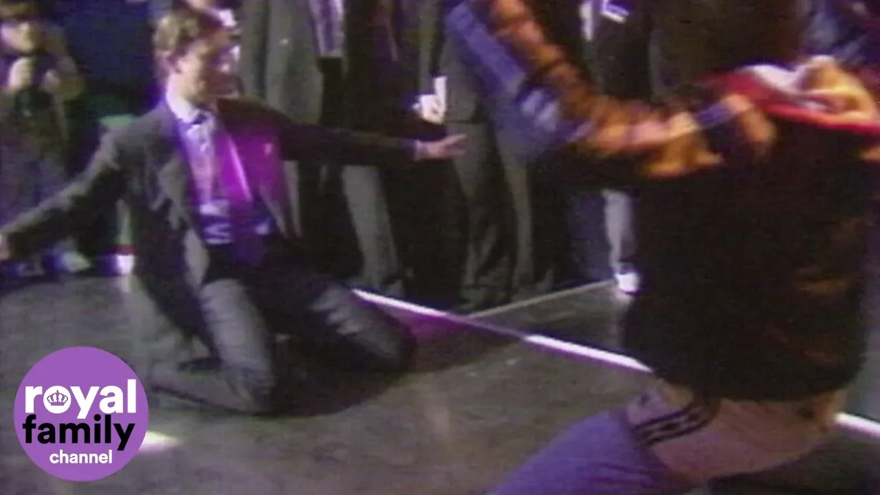 Yes, this really is Prince Charles breakdancing in 1985!