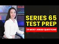 Series 65 Test Prep - FINRA Mock Exam Study Guide 35 Most Asked Questions