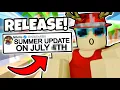 MM2 SUMMER UPDATE RELEASE DATE