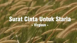 surat cinta untuk starla virgoun lirik lagu 
