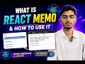 React memo Explained with Practical Examples ReactJS Tutorial