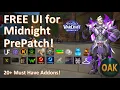 Free Clean Minimalistic UI Layout 20 Must Have Addons My UI Solution