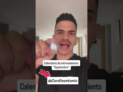 Calendario de entrenamiento gratuito