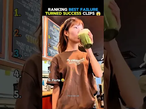 Ranking the Best "Failure Turned Success" Moments 😱 #ranking #shorts