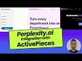 Perplexity API Integration with ActivePieces Using HTTP