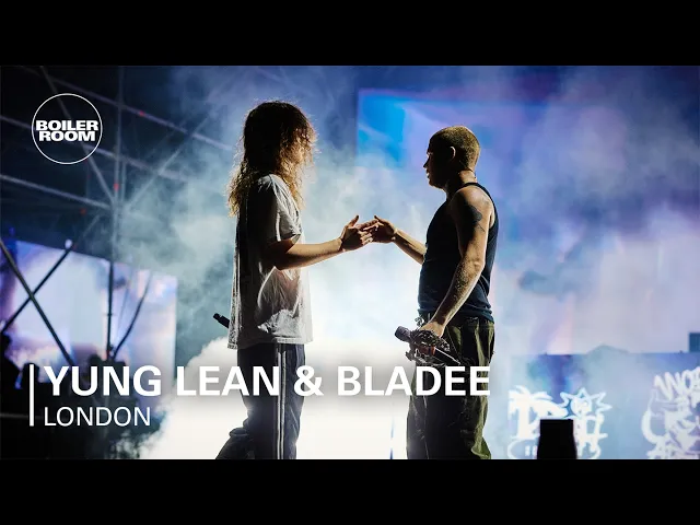 Yung Lean b2b Bladee at Boiler Room, London 2026 artwork