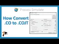 Robcad to Process Simulate Convert format CO to COJT
