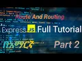 ExpressJS in Amharice part 2 How to do route routing in ExpressJS backend