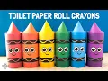 Toilet Paper Roll Crayons