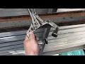 Harbor freight gantry crane upgrade and assemble