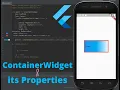 Flutter Tutorial - Container Widget