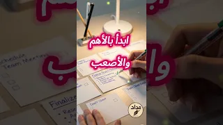 كيف تخطط بذكاء وتحدد أولوياتك لتحقيق أهدافك بسرعة 