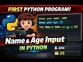 Python Basics Input and Print Statement Explained