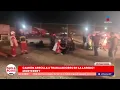 Autobus arrolla a grupo de trabajadores en la Laredo-Monterrey DPC con Paola Rojas