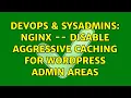 DevOps SysAdmins Nginx -