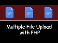 Multiple File Upload with PHP
