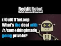 - What s the deal with going private