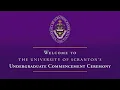 The University of Scranton 2025 Undergraduate Commencement