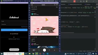 Demo social network app Java Android studio