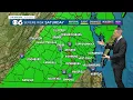 Updated hour-by-hour look at storm chances this weekend in Virginia