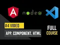 First web page using angular app component html