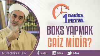 Boks yapmak caiz midir?