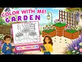 How to Color a Garden Fun and Easy Coloring Pages for Kids Adults by ColoringHub