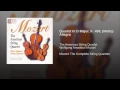 String Quartet No. 20 in D Major, K. 499 "Hoffmeister": IV. Molto allegro