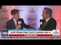 Dr Mehmet Oz Candidate For U S Senate in PA Interviews with RSBNs Brian Glenn at CPAC 2022 in FL