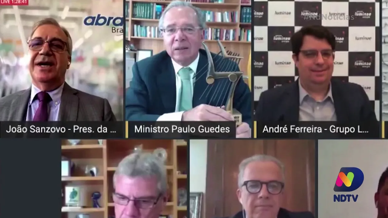 Ministro da Economia diz que se houver 2ª onda de Covid-19 irá prorrogar o auxílio emergencial