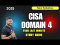 Download Lagu How to Pass CISA Domain 4 2025 : Reveal Secrets